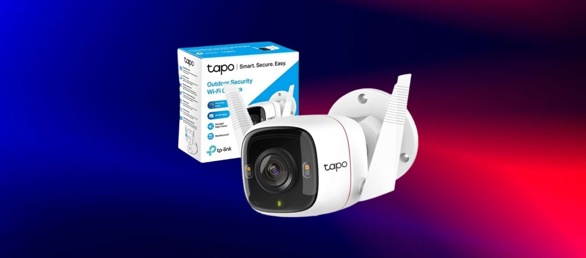 TP-Link Tapo C320WS in offerta: la migliore telecamera per la sicurezza esterna?