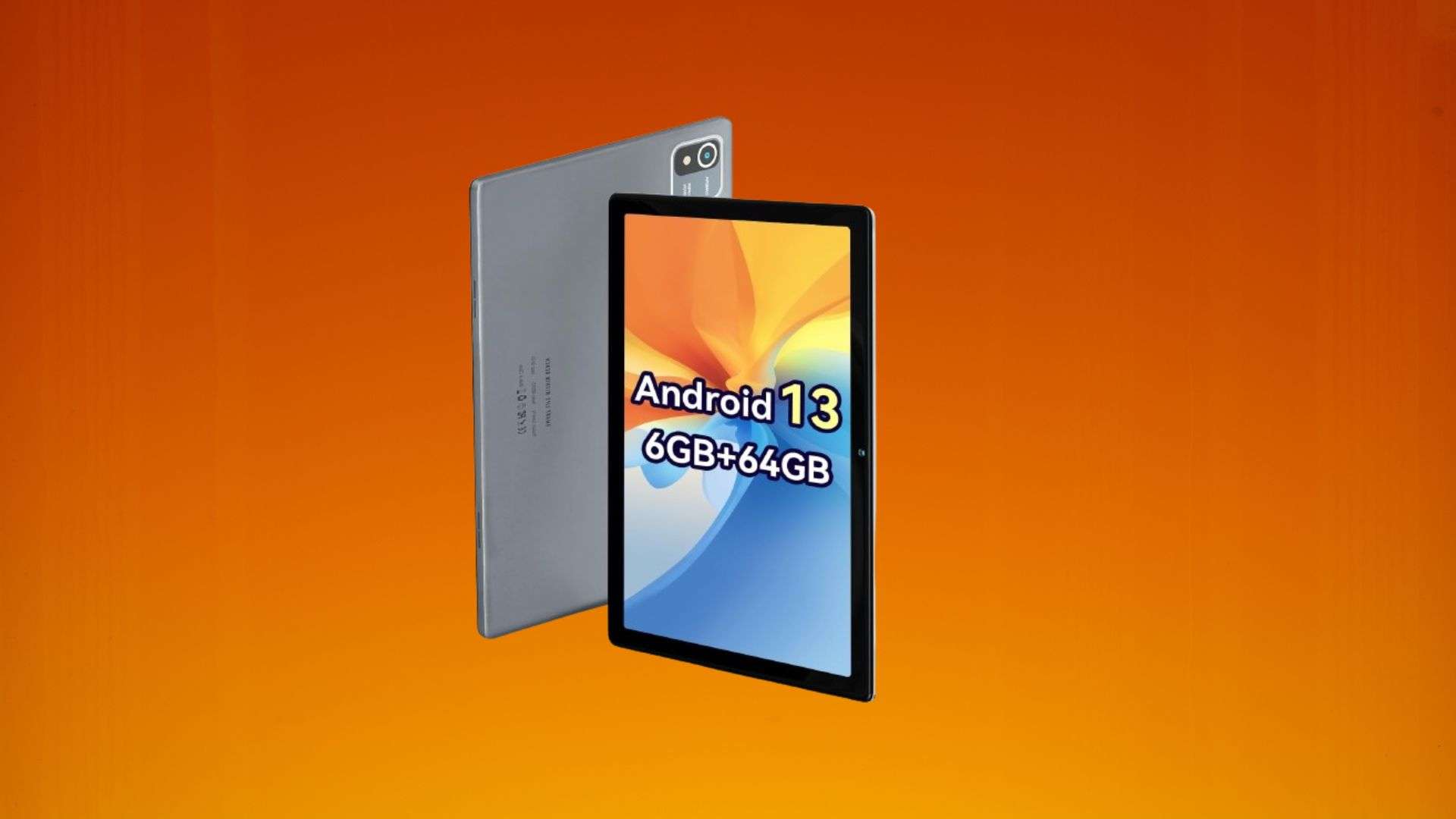 Tablet con Android 13 a meno di 60€?! Tutto vero grazie a questa