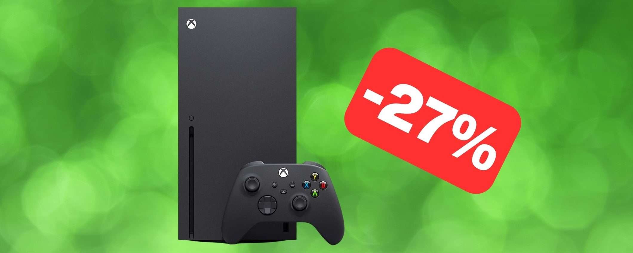 Xbox Series X è a 399 euro: MEGA SCONTO su Amazon (-27%) Xbox Series X è a 399 euro: MEGA SCONTO su Amazon (-27%)
