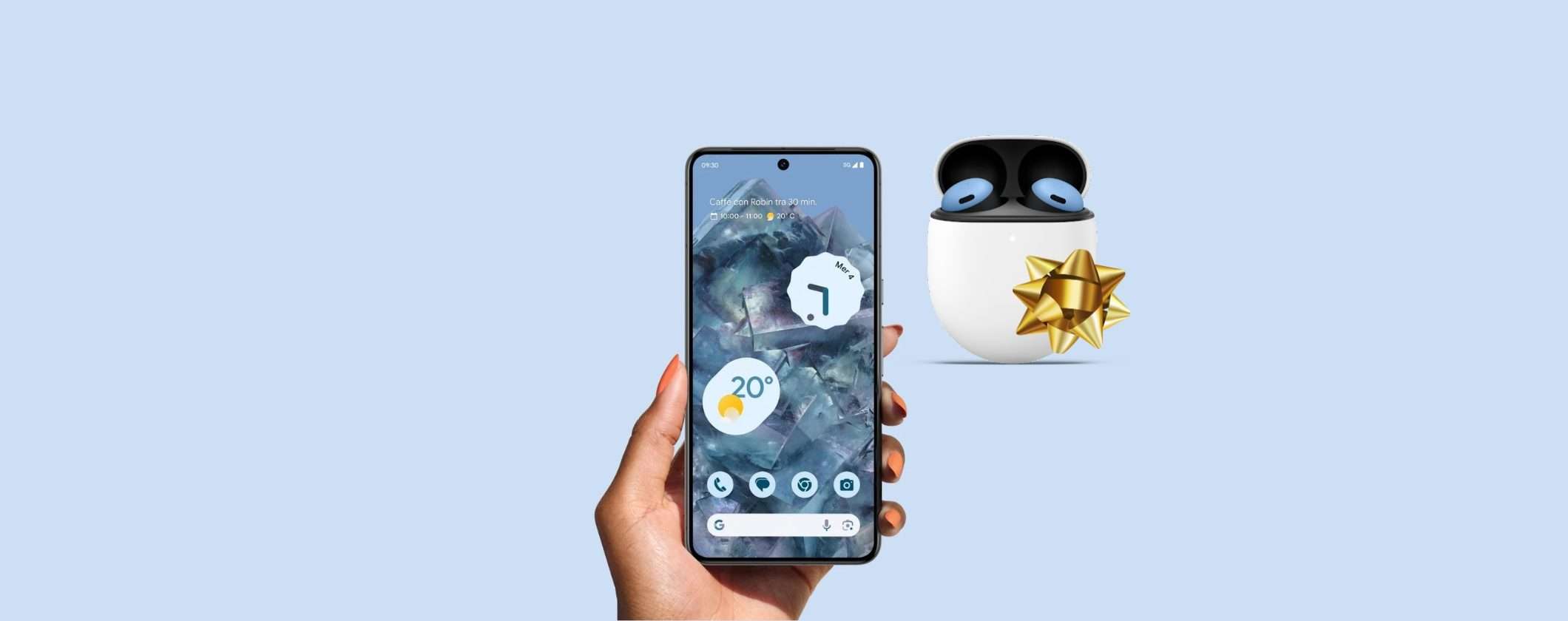 Acquista Pixel 8 Pro: subito in REGALO Pixel Buds Pro (229€) Acquista Pixel 8 Pro: subito in REGALO Pixel Buds Pro (229€)