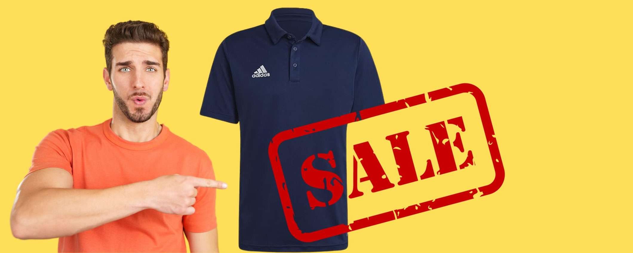 Adidas anticipa i saldi su Amazon: Polo Entrada 22 a soli 14,99€ (pochi pezzi) Adidas anticipa i saldi su Amazon: Polo Entrada 22 a soli 14,99€ (pochi pezzi)