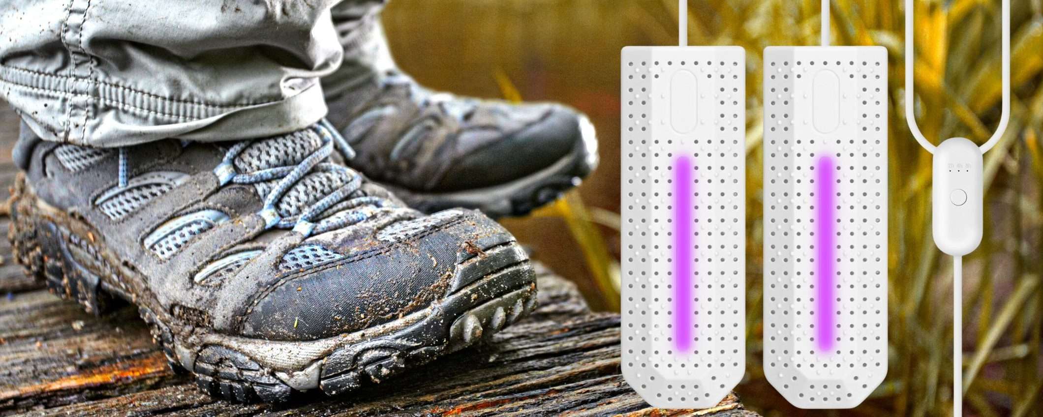 Scarpe umide e puzzolenti ADDIO: l'asciuga scarpe è GENIALE (14€) Scarpe umide e puzzolenti ADDIO: l'asciuga scarpe è GENIALE (14€)