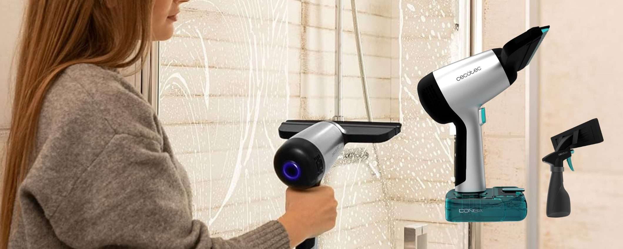 L'aspirapolvere per vetri è una GENIALATA: prezzo ridicolo su Amazon (25€) L'aspirapolvere per vetri è una GENIALATA: prezzo ridicolo su Amazon (25€)
