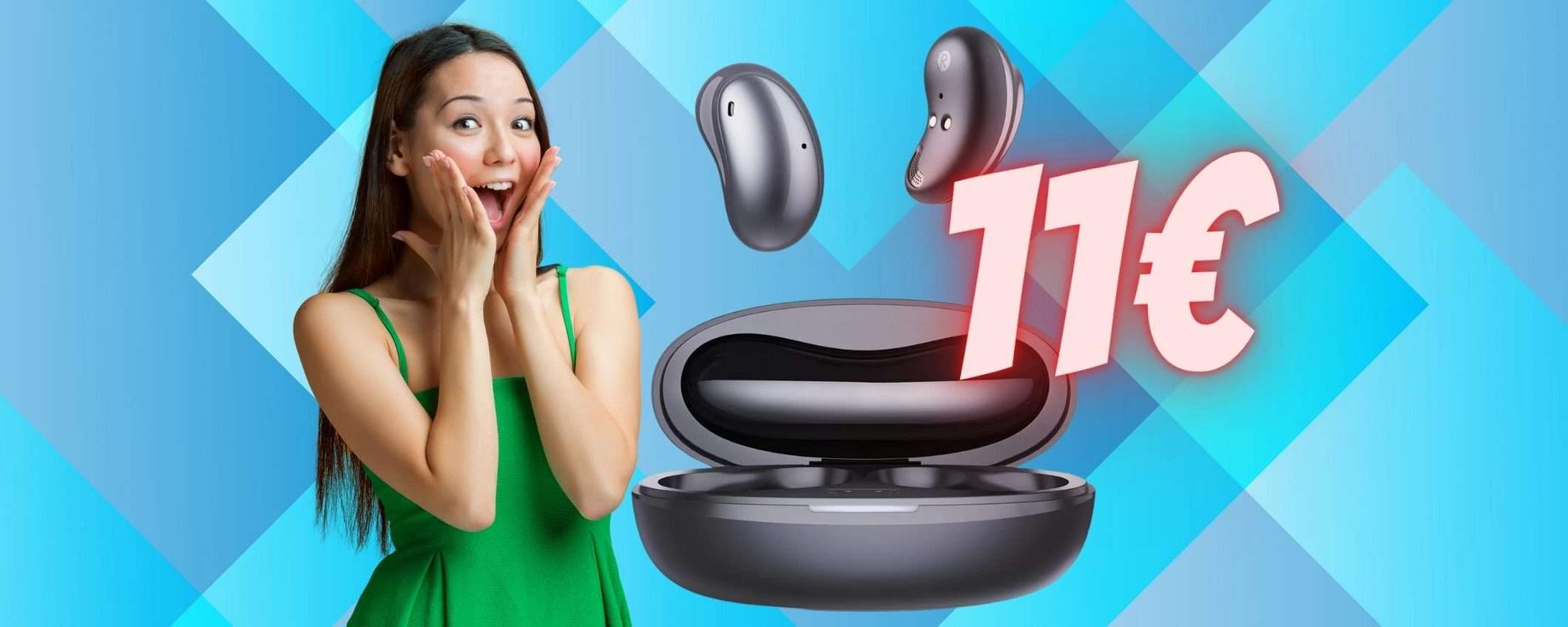 Auricolari Bluetooth a PREZZO INVISIBILE con il doppio sconto (11€) Auricolari Bluetooth a PREZZO INVISIBILE con il doppio sconto (11€)