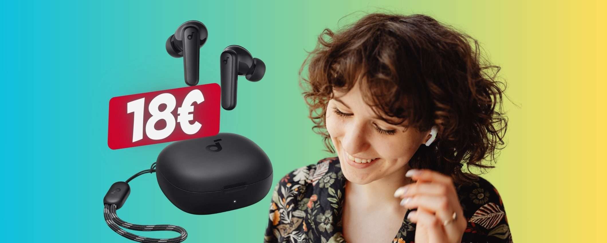 Auricolari wireless in SCONTO del 46% ora sono tuoi a soli 18€ Auricolari wireless in SCONTO del 46% ora sono tuoi a soli 18€
