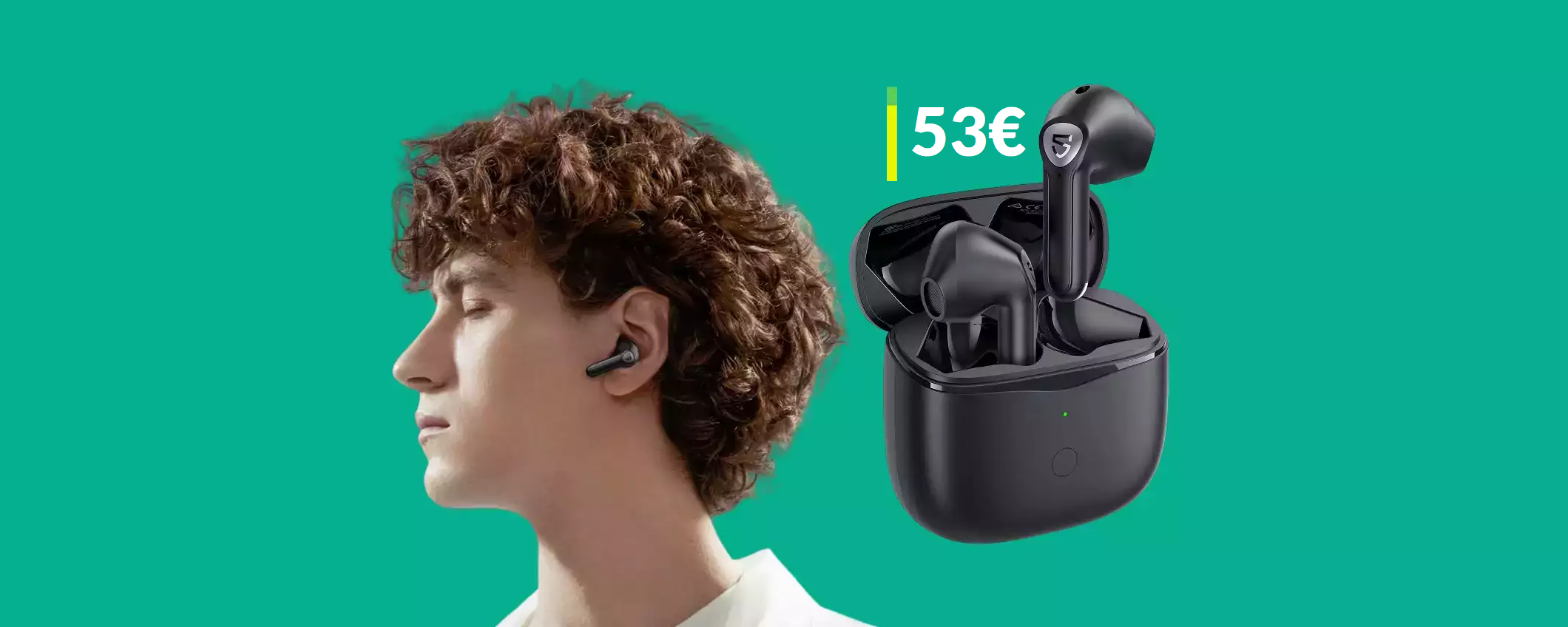 Auricolari SoundPEATS: grazie al DOPPIO SCONTO bastano 53€ Auricolari SoundPEATS: grazie al DOPPIO SCONTO bastano 53€