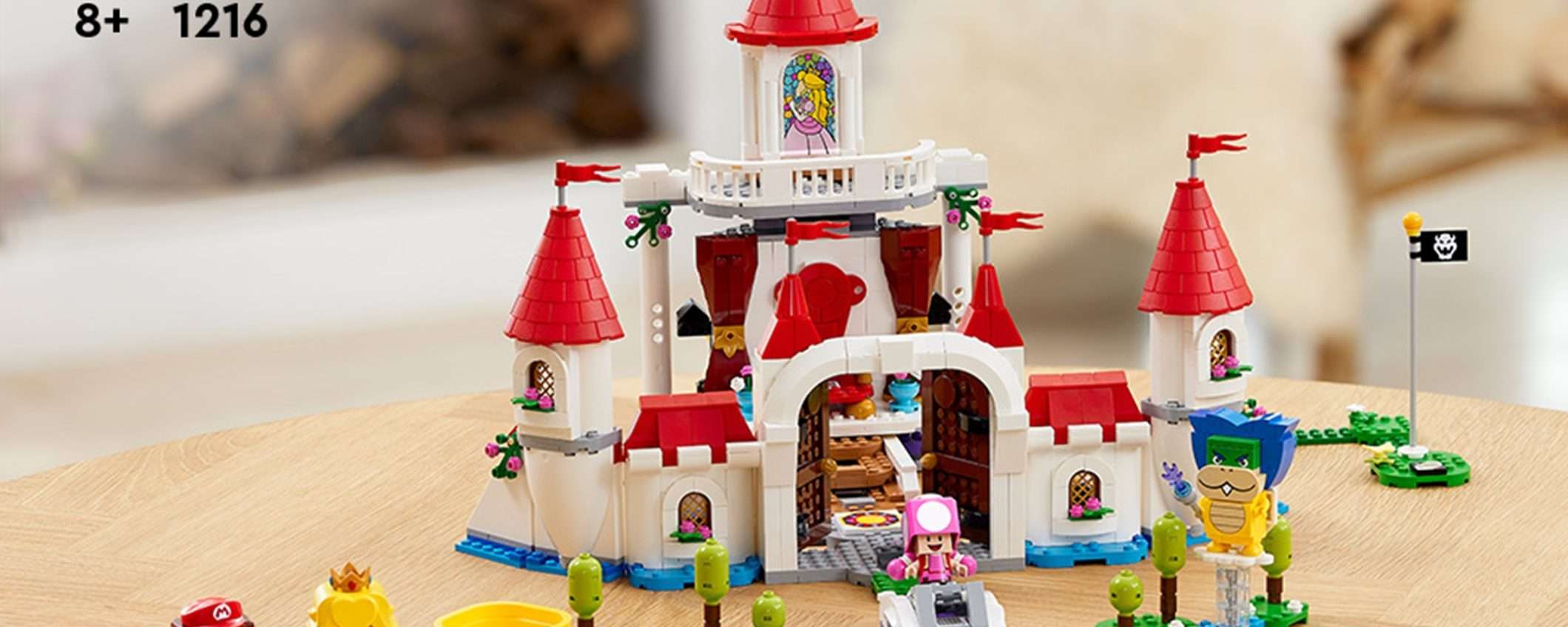 Castello di Peach LEGO: su eBay il prezzo è PAZZESCO (CODICE SCONTO)