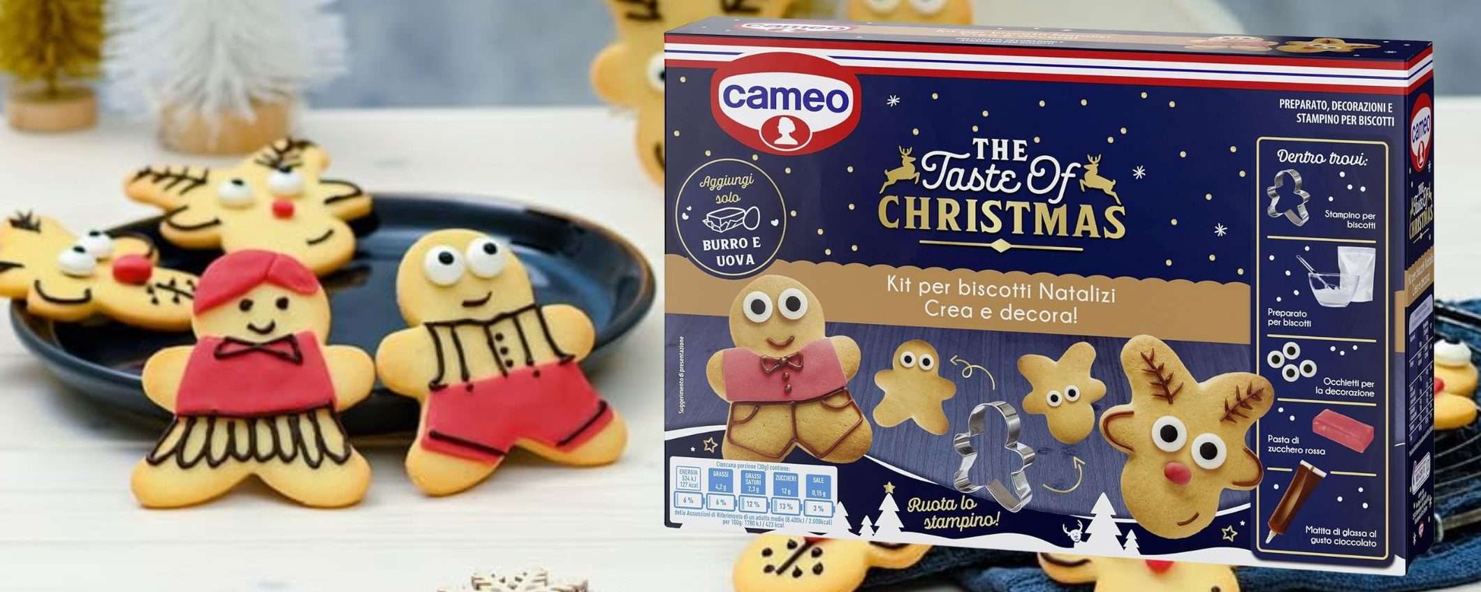 Cameo, kit biscotti di Natale a 5,99€: COMPLETO di tutto, prezzo WOW Cameo, kit biscotti di Natale a 5,99€: COMPLETO di tutto, prezzo WOW