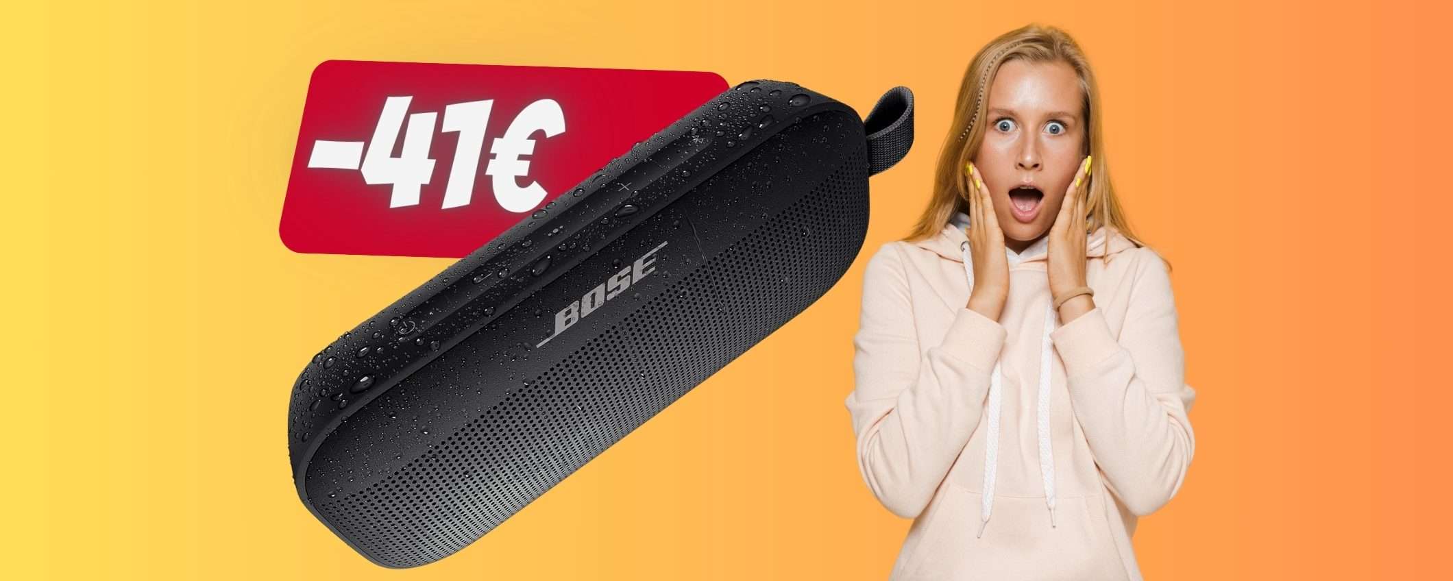 Bose SoundLink Flex: il RE degli speaker portatili a PREZZO OUTLET Bose SoundLink Flex: il RE degli speaker portatili a PREZZO OUTLET