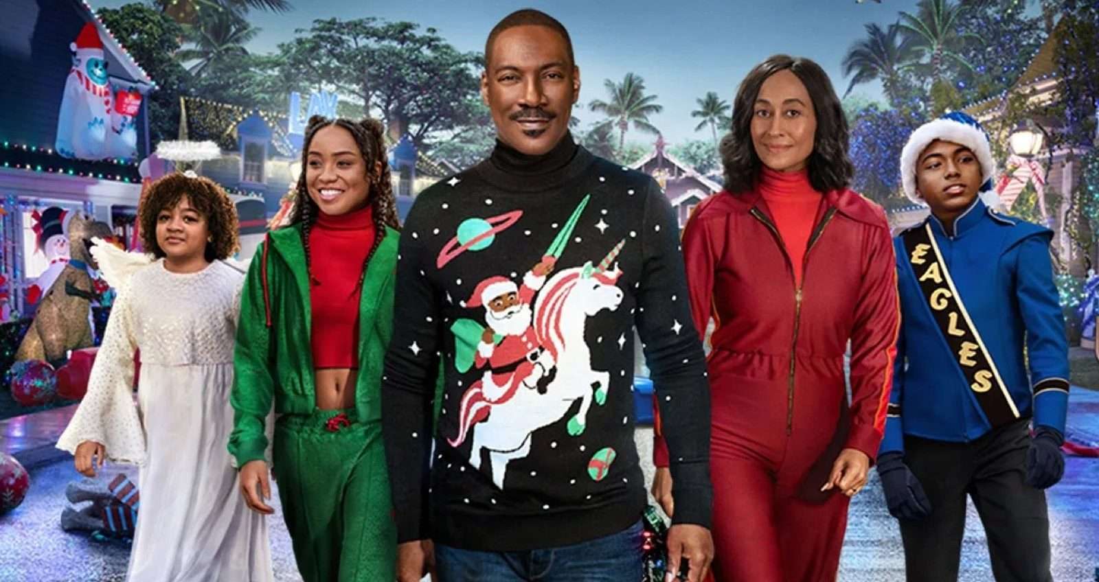 Candy Cane Lane: dove vedere il film di Natale con Eddie Murphy