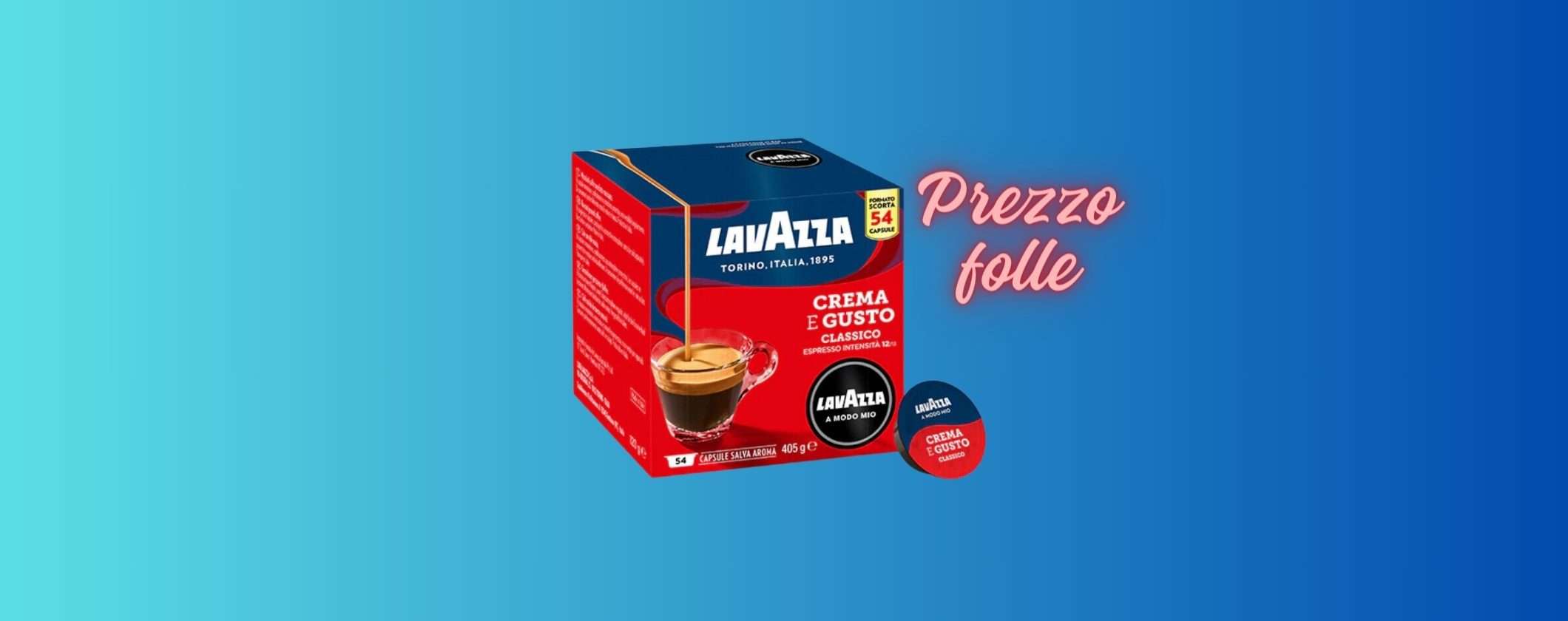 Caffè Lavazza A Modo Mio: 216 capsule a prezzo FOLLE su eBay Caffè Lavazza A Modo Mio: 216 capsule a prezzo FOLLE su eBay