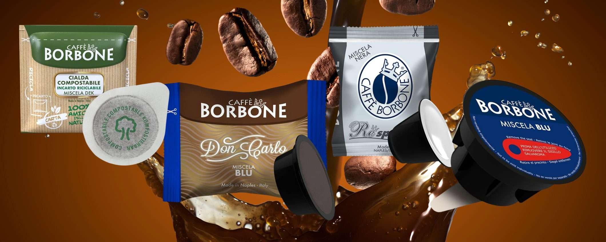 Borbone caffè in capsule e cialde: su Amazon è SVUOTATUTTO