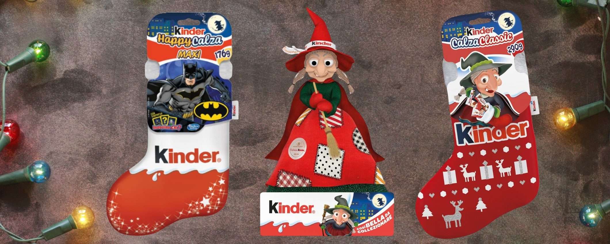 Kinder Calza della Befana a 9,99€ su Amazon: sconto fino al 58% e prezzo WOW Kinder Calza della Befana a 9,99€ su Amazon: sconto fino al 58% e prezzo WOW