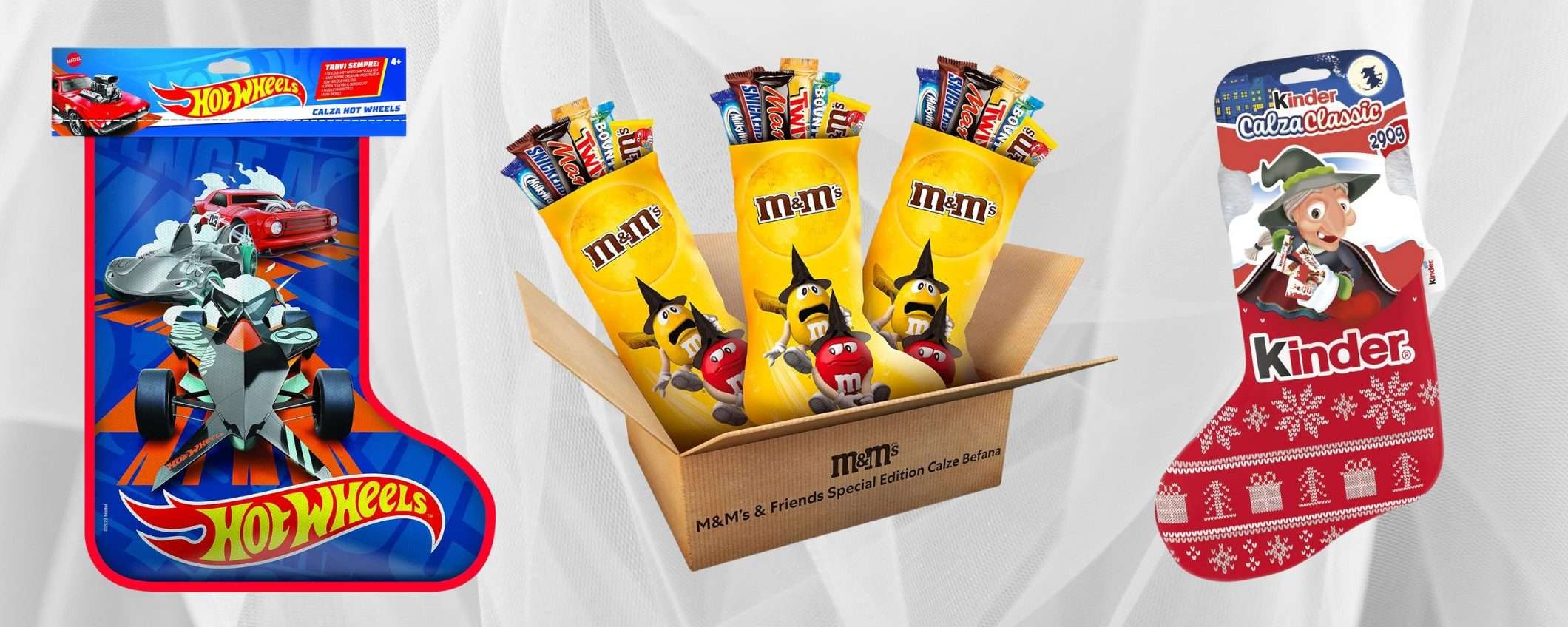 Calze della Befana di OTTIMA marca da 8€ su Amazon: prezzi STRACCIATI