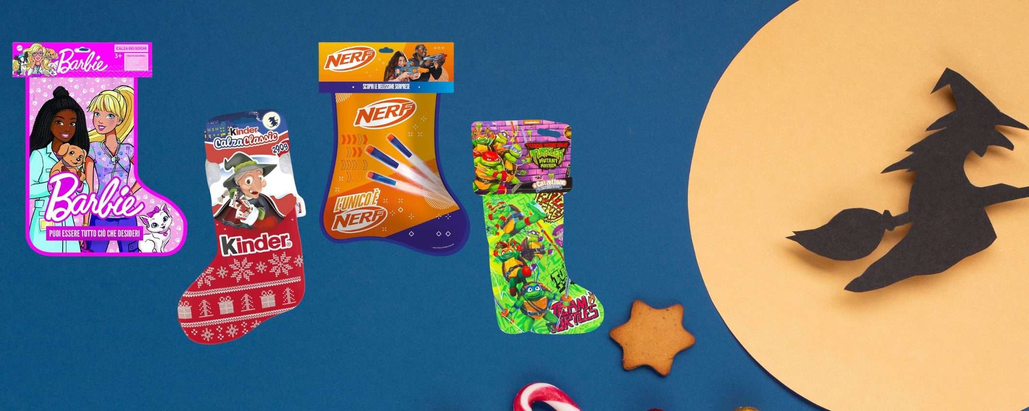 Calze della Befana da 9,99€ su Amazon: SCONTATISSIME e con consegna rapida