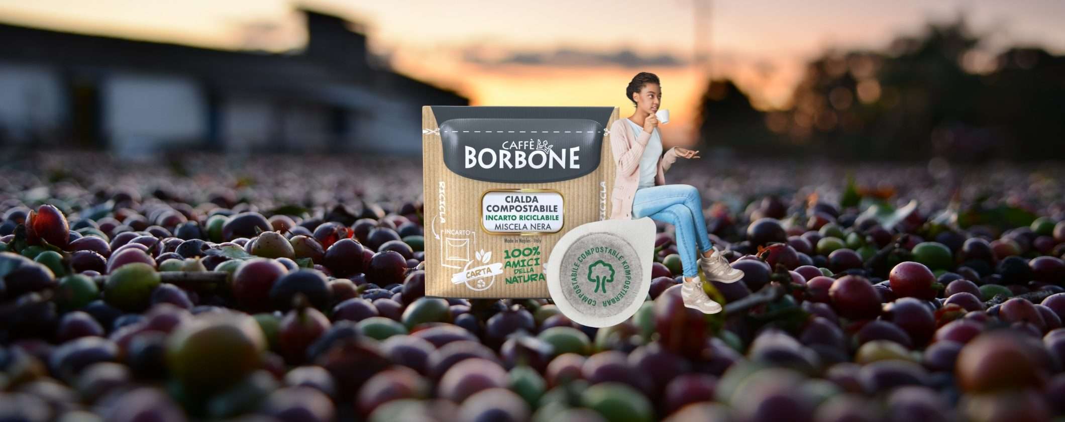 Cialde Caffè Borbone Miscela Nera: fai il pieno a soli 19€ su eBay