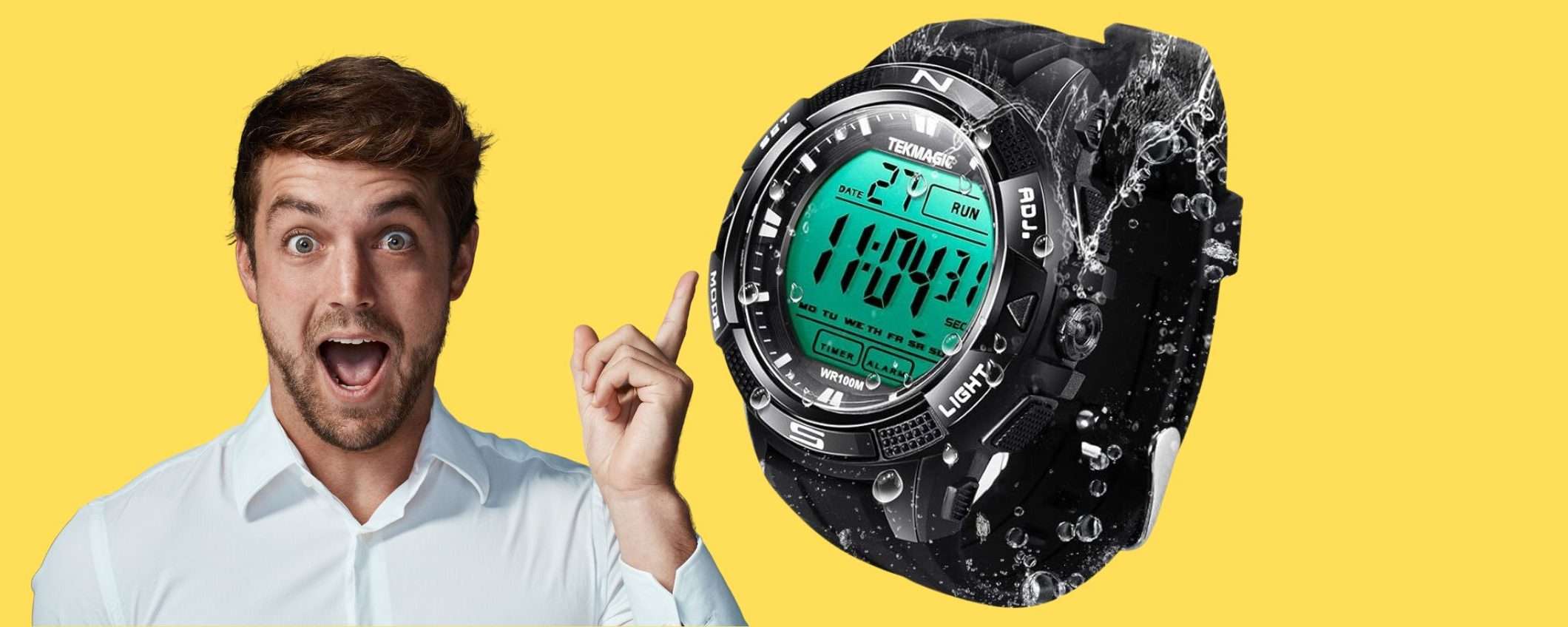 Sembra un G-Shock ma costa solo 11€: prezzo stracciato per l'orologio INDISTRUTTIBILE