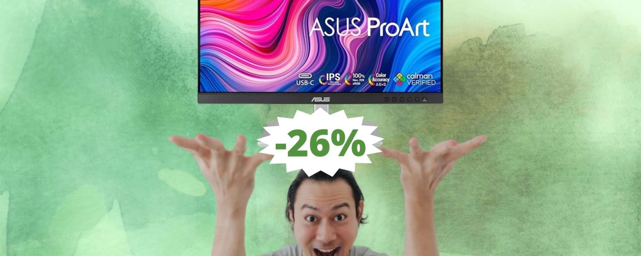 ASUS ProArt Display: un'OCCASIONE da prendere al volo (-26%) ASUS ProArt Display: un'OCCASIONE da prendere al volo (-26%)