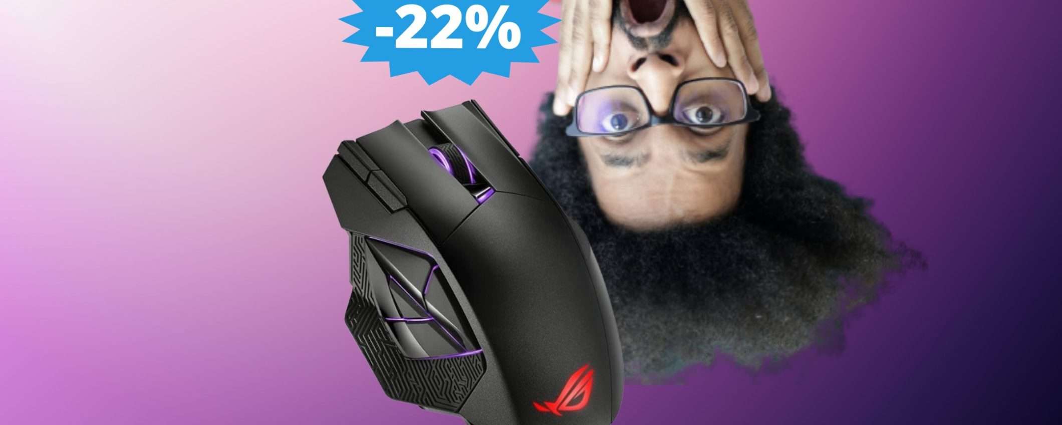 ASUS ROG Spatha X: concludi il 2023 al TOP (-22%) ASUS ROG Spatha X: concludi il 2023 al TOP (-22%)