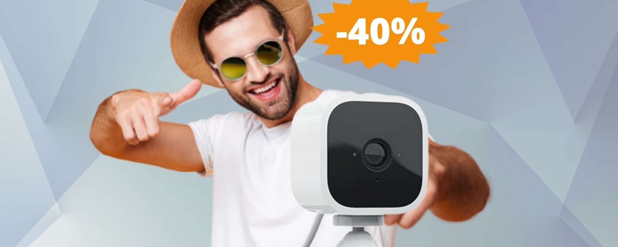 Amazon Blink Mini: un AFFARE da non perdere a questo prezzo (-40%)