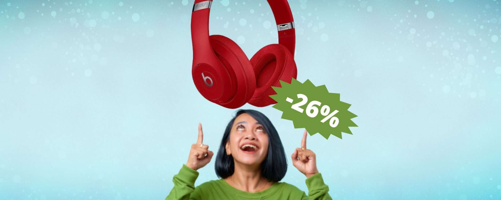 Beats Studio3: qualità premium ad un prezzo SPECIALE Beats Studio3: qualità premium ad un prezzo SPECIALE