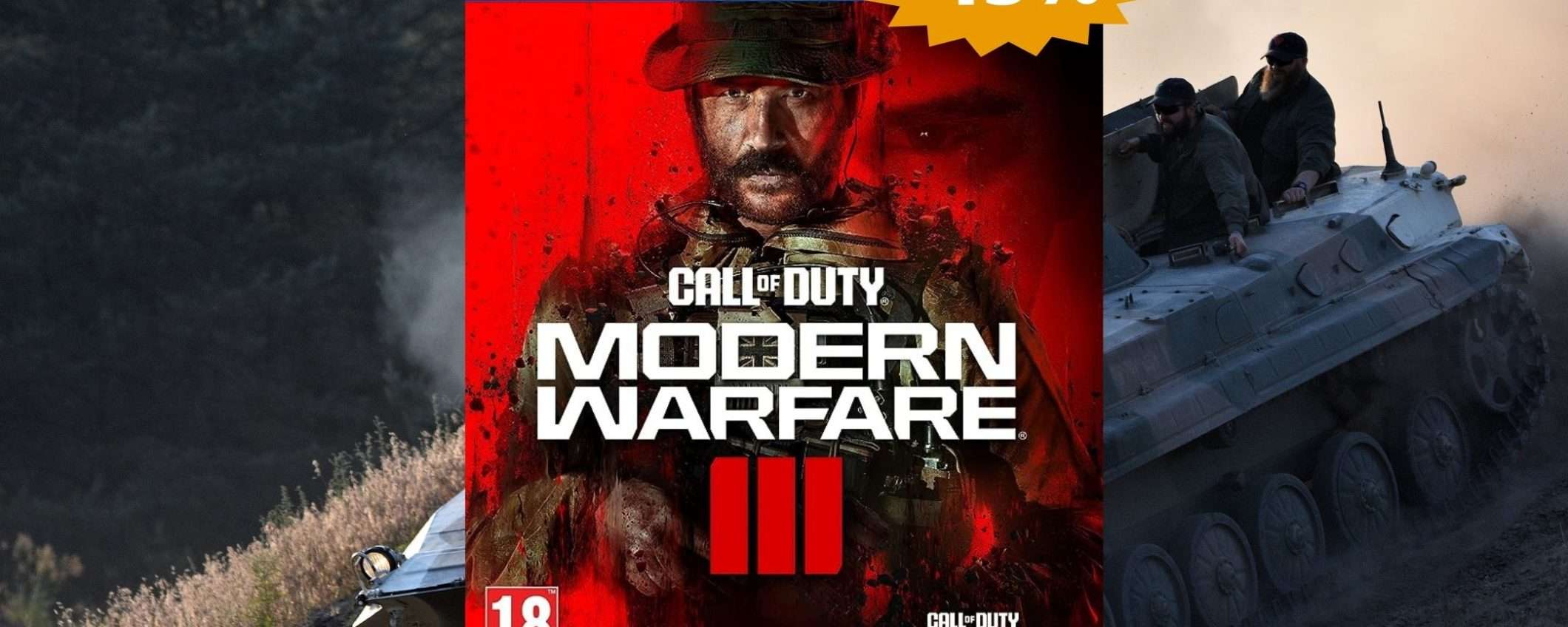 Call of Duty Modern Warfare III: SUPER sconto del 13% su Amazon Call of Duty Modern Warfare III: SUPER sconto del 13% su Amazon
