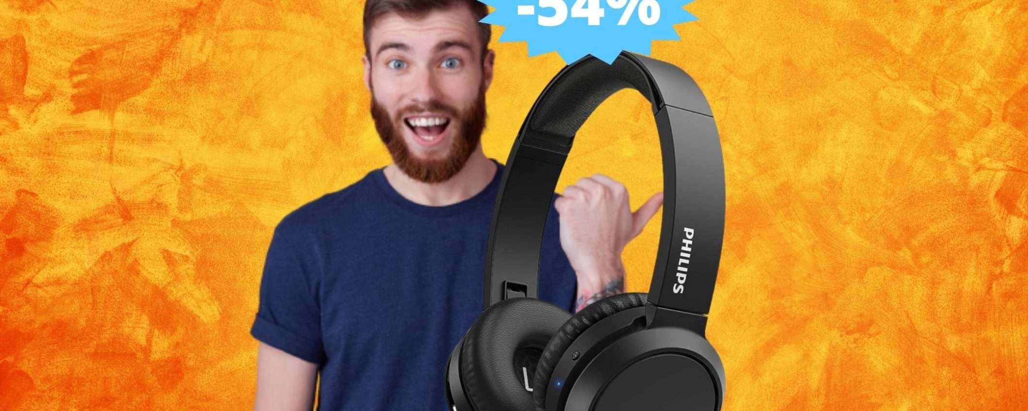 Cuffie Philips: un AFFARE incredibile su Amazon (-54%) Cuffie Philips: un AFFARE incredibile su Amazon (-54%)