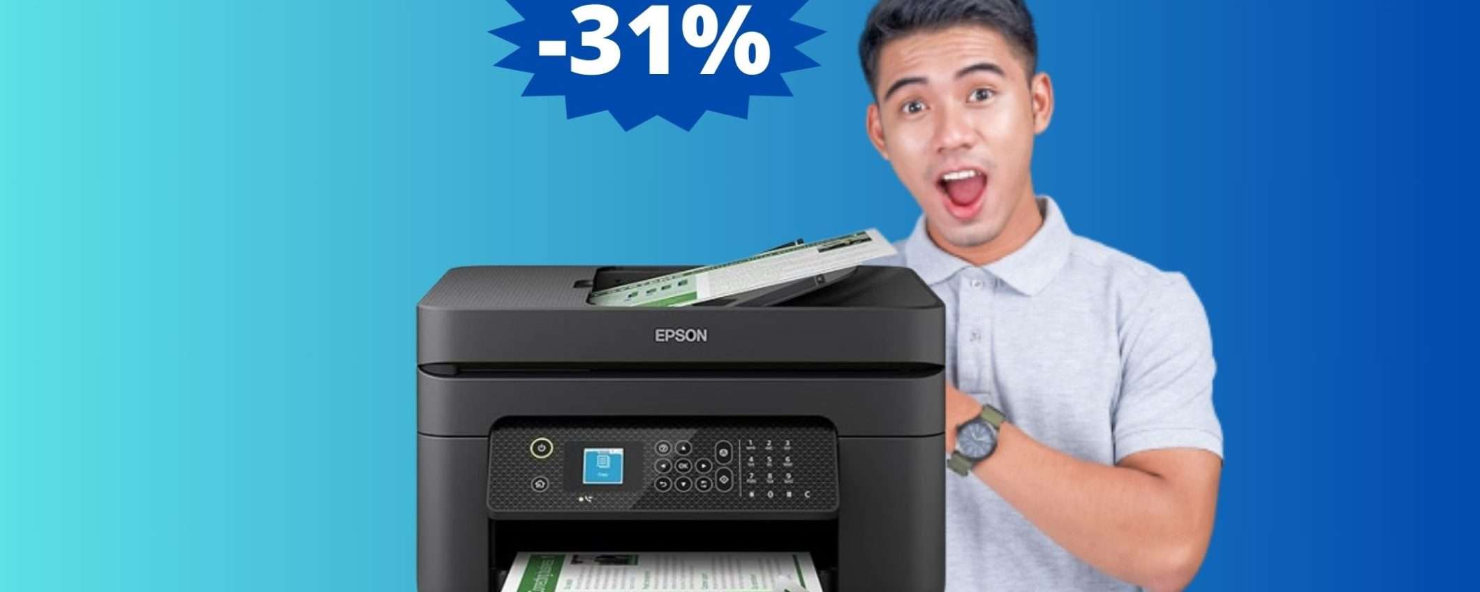 Epson WorkForce: IMBATTIBILE a questo prezzo (-31%) Epson WorkForce: IMBATTIBILE a questo prezzo (-31%)