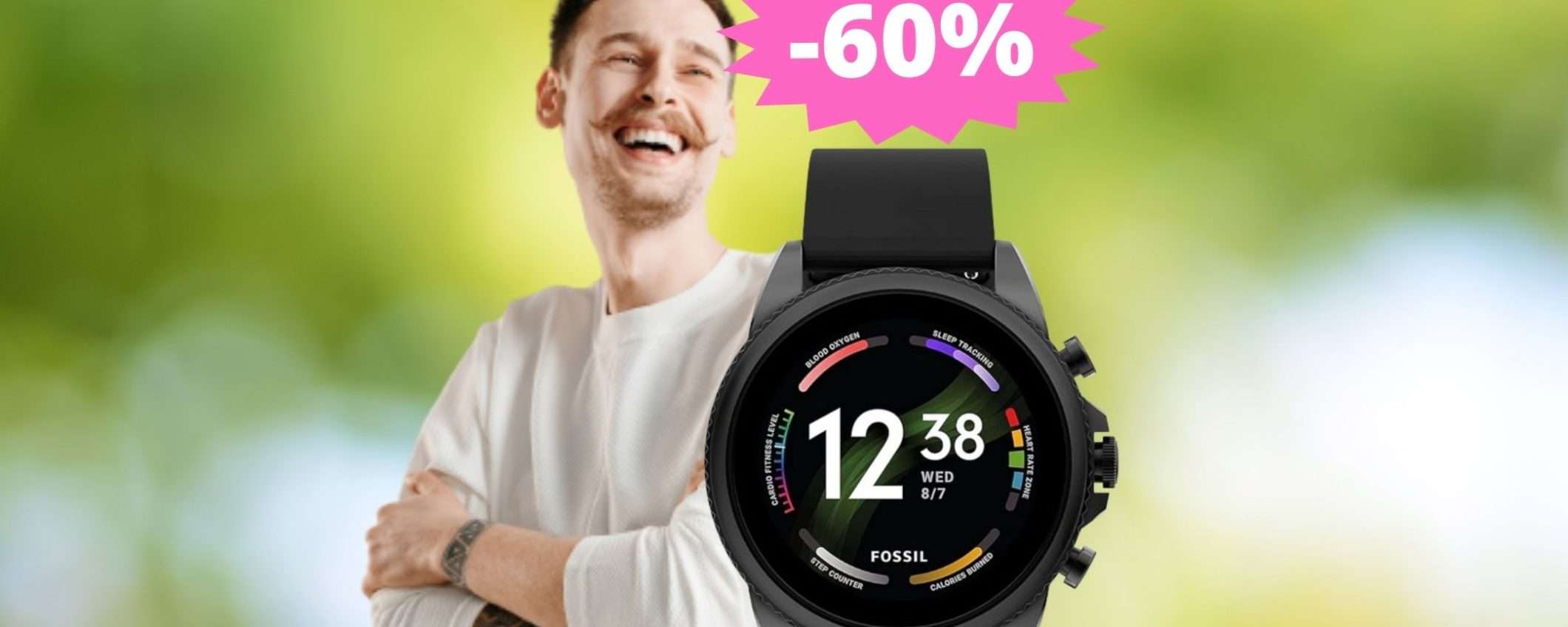 Fossil Smartwatch Gen 6: sconto ASSURDO del 60% Fossil Smartwatch Gen 6: sconto ASSURDO del 60%