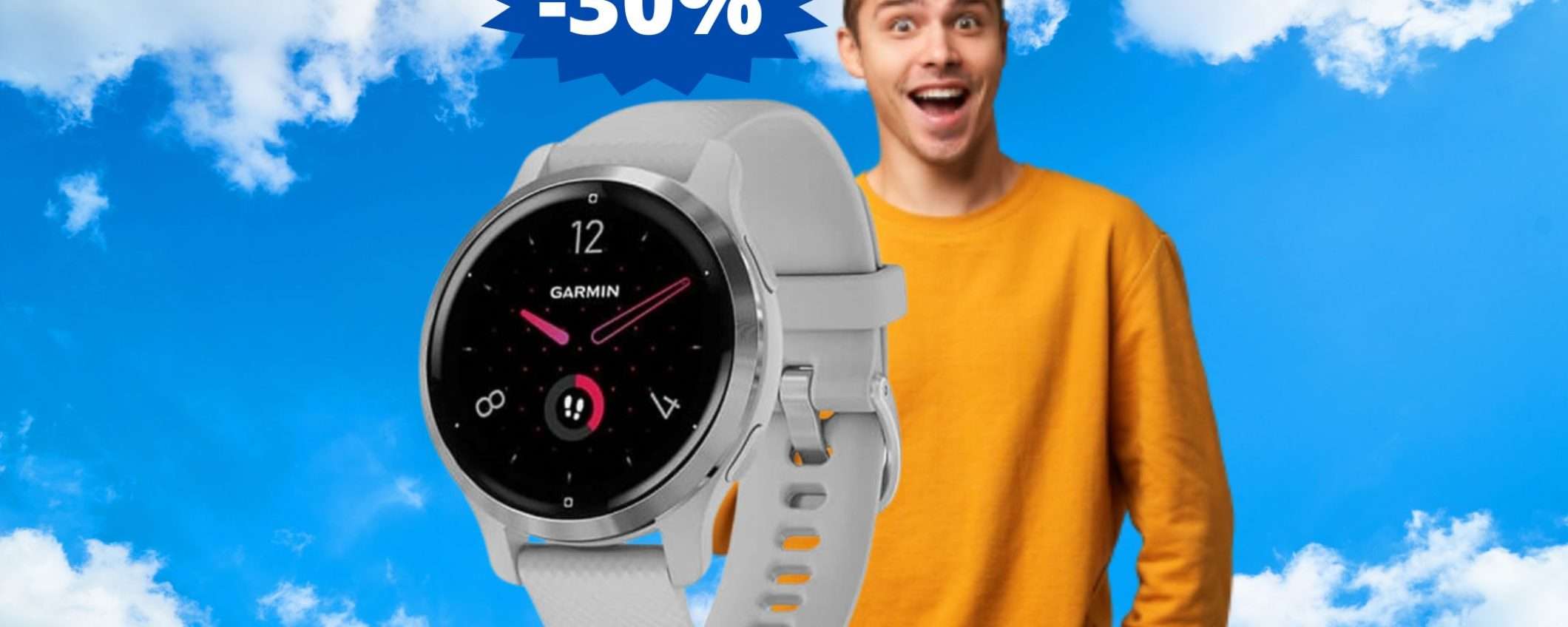 Garmin Venu 2S: incredibile SCONTO del 30% su Amazon Garmin Venu 2S: incredibile SCONTO del 30% su Amazon