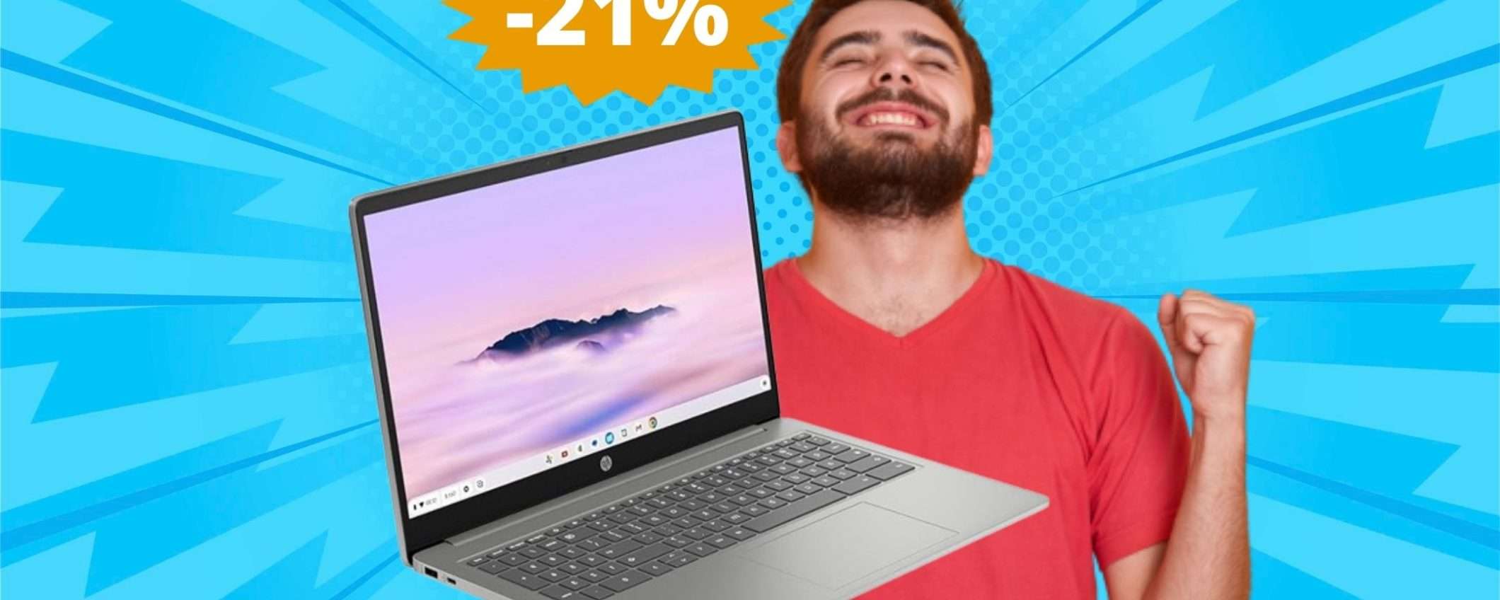 HP Chromebook Plus 15: la risposta alle tue esigenze (-21%) HP Chromebook Plus 15: la risposta alle tue esigenze (-21%)