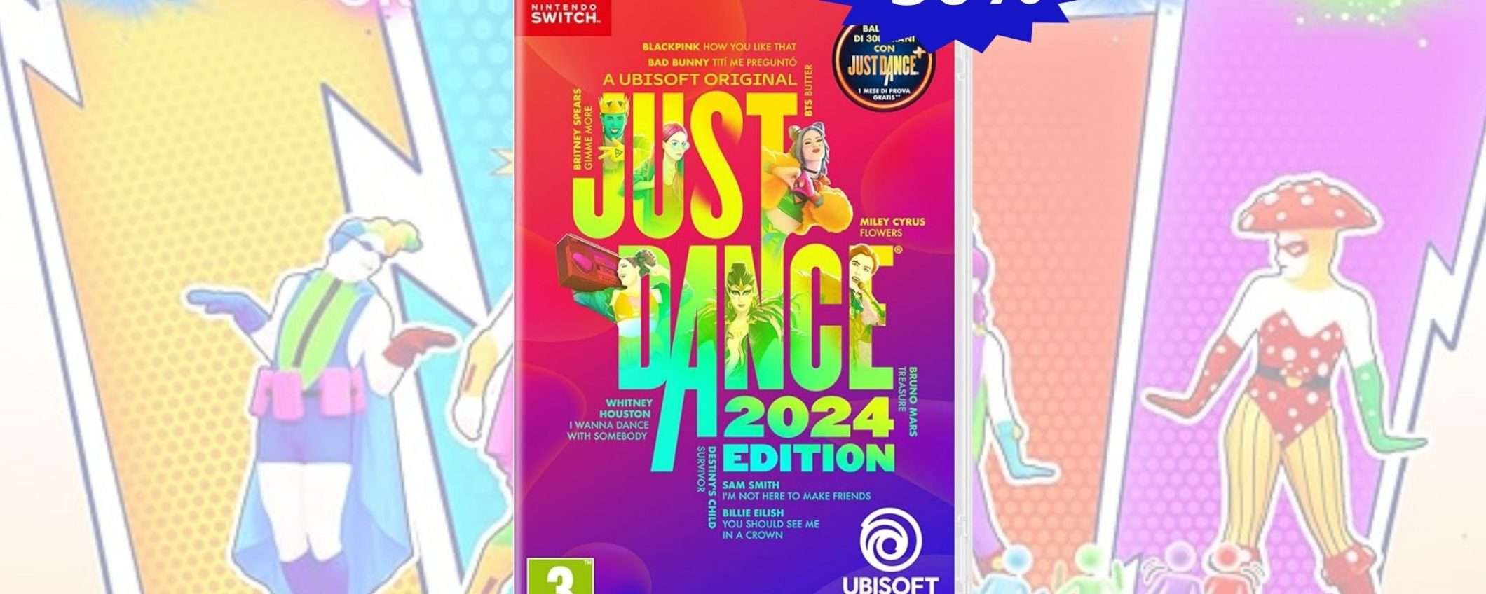 Just Dance 2024: balla, divertiti e RISPARMIA col 50% di sconto Just Dance 2024: balla, divertiti e RISPARMIA col 50% di sconto