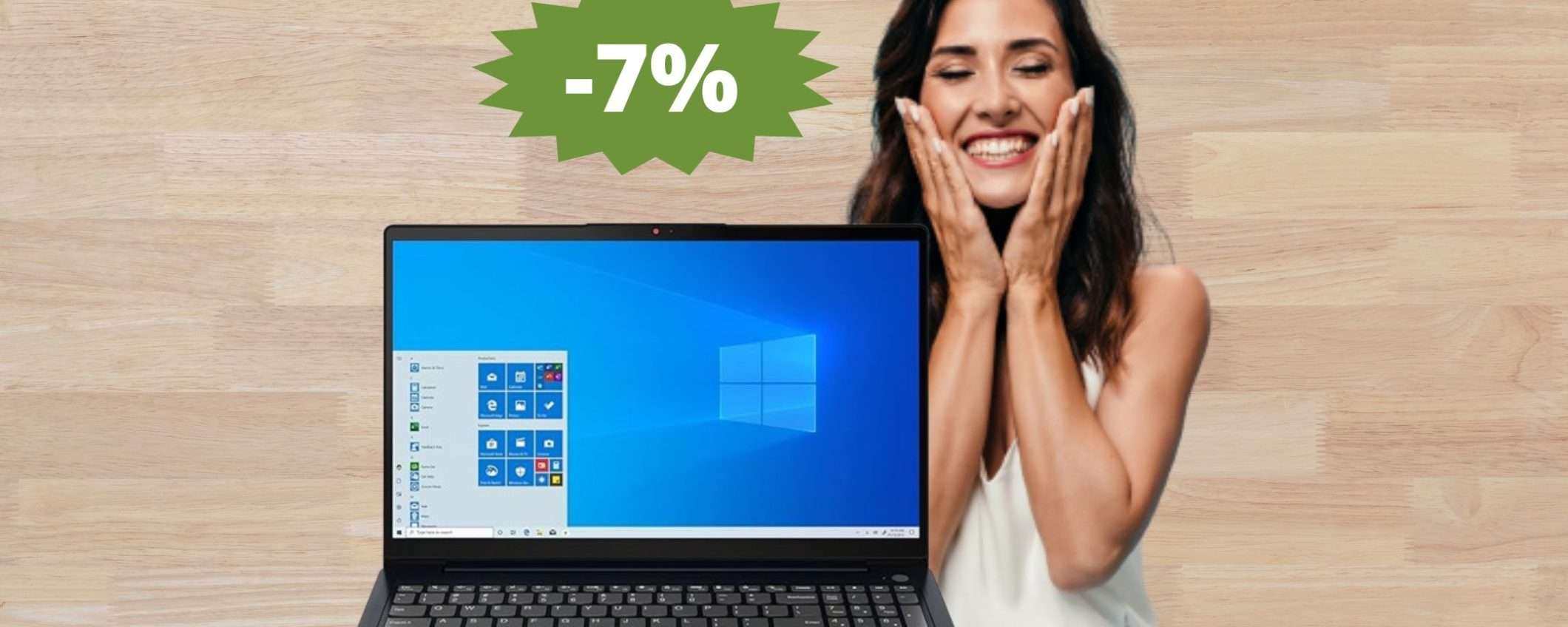 Laptop Lenovo IdeaPad 3 con Intel i3 e 8/512GB a soli 399€ su Amazon Laptop Lenovo IdeaPad 3 con Intel i3 e 8/512GB a soli 399€ su Amazon
