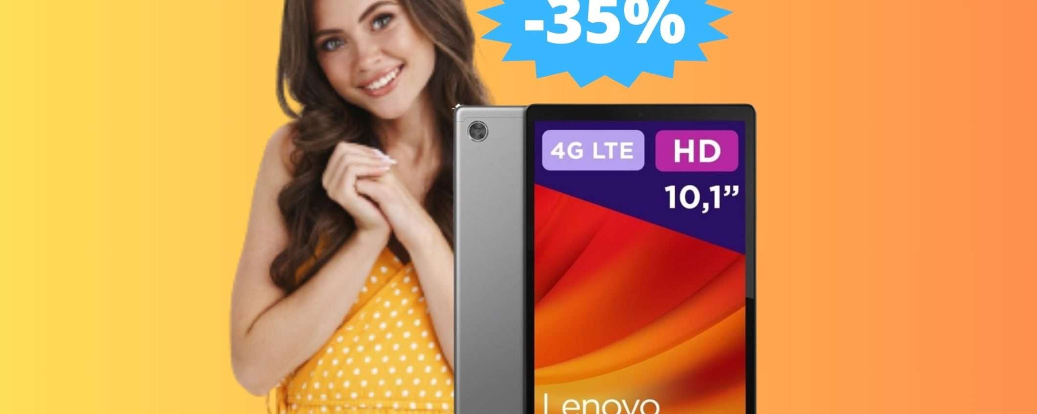 Lenovo Tab M10: SCONTO imperdibile su Amazon (-35%) Lenovo Tab M10: SCONTO imperdibile su Amazon (-35%)