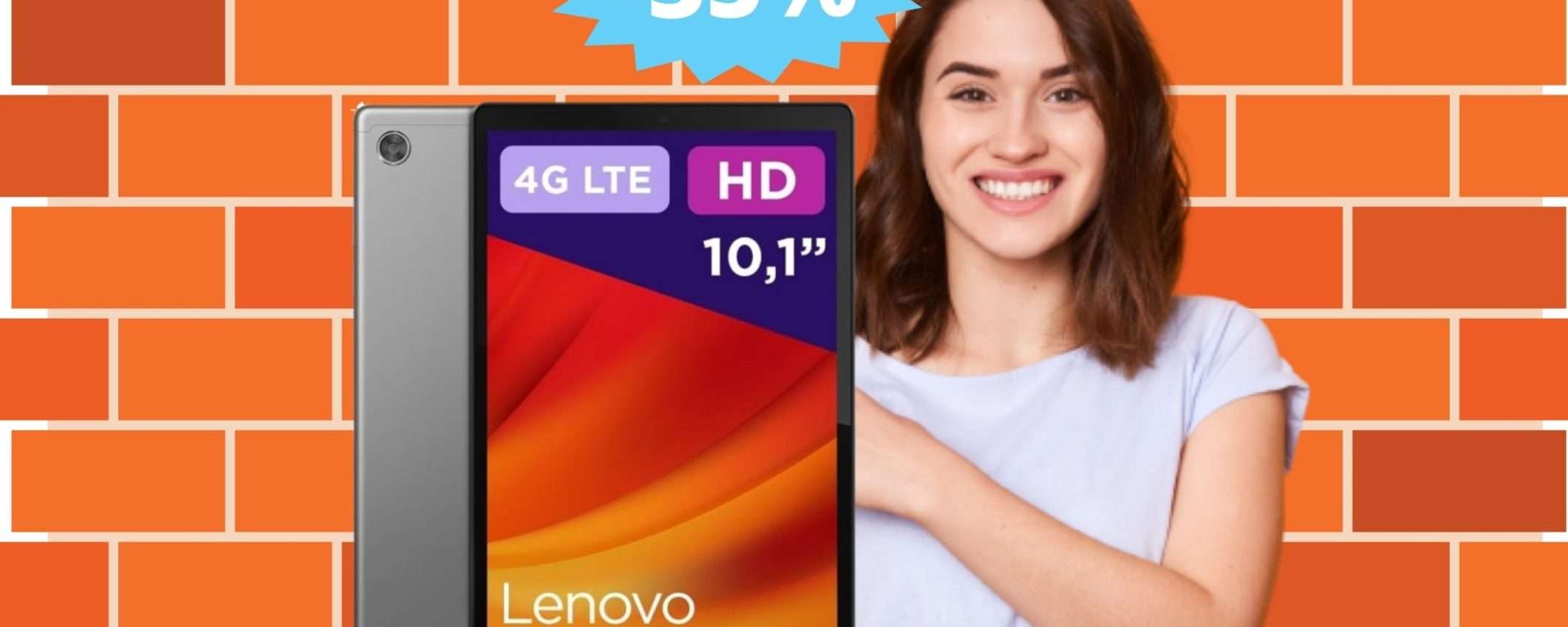Lenovo Tab M10: OFFERTA irresistibile del 35% di sconto Lenovo Tab M10: OFFERTA irresistibile del 35% di sconto