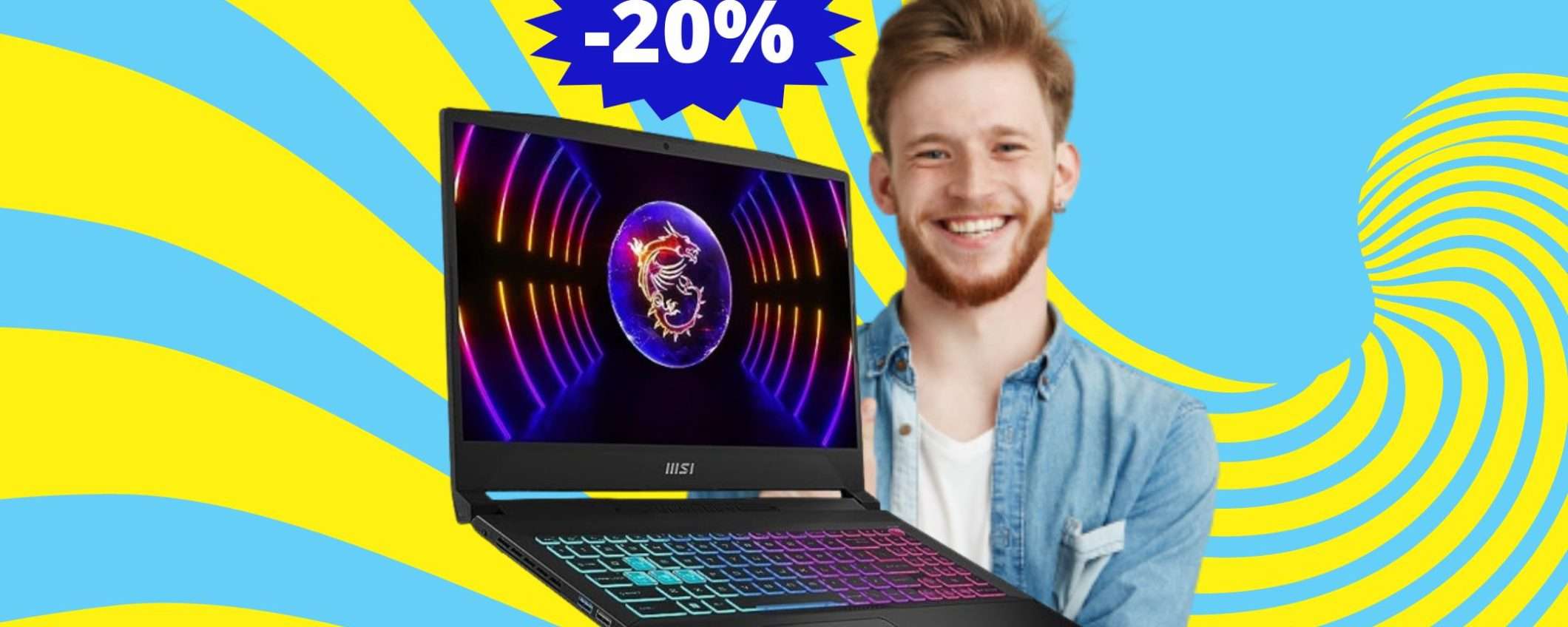 MSI Katana 15: MEGA sconto di 300 euro su Amazon MSI Katana 15: MEGA sconto di 300 euro su Amazon