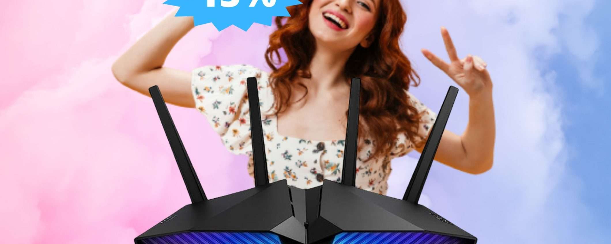 Modem ASUS DSL-AX82U: SUPER sconto del 15% Modem ASUS DSL-AX82U: SUPER sconto del 15%