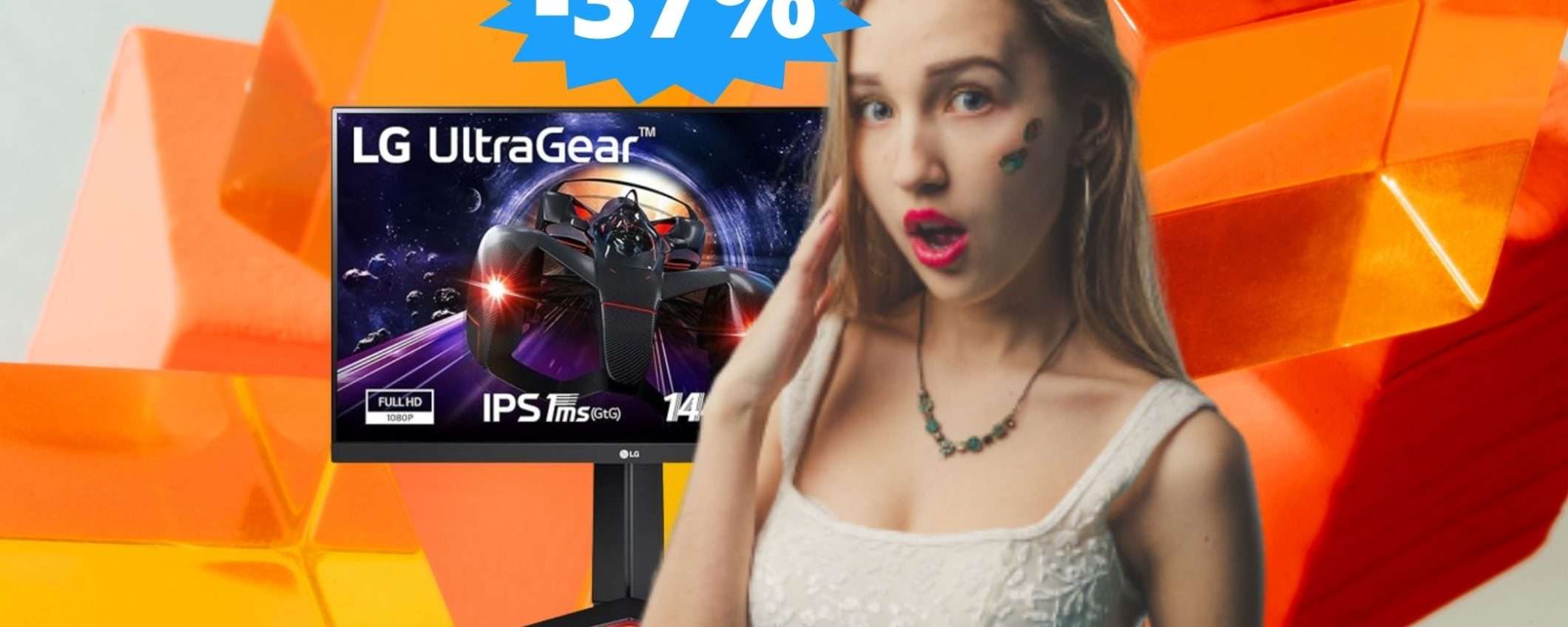 Monitor LG UltraGear: un AFFARE da non perdere (-37%) Monitor LG UltraGear: un AFFARE da non perdere (-37%)