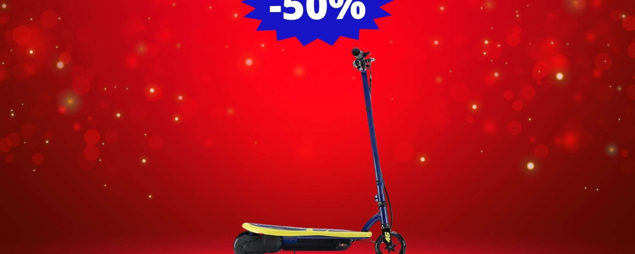 Monopattino elettrico VR46: sconto FOLLE del 50% su Amazon Monopattino elettrico VR46: sconto FOLLE del 50% su Amazon