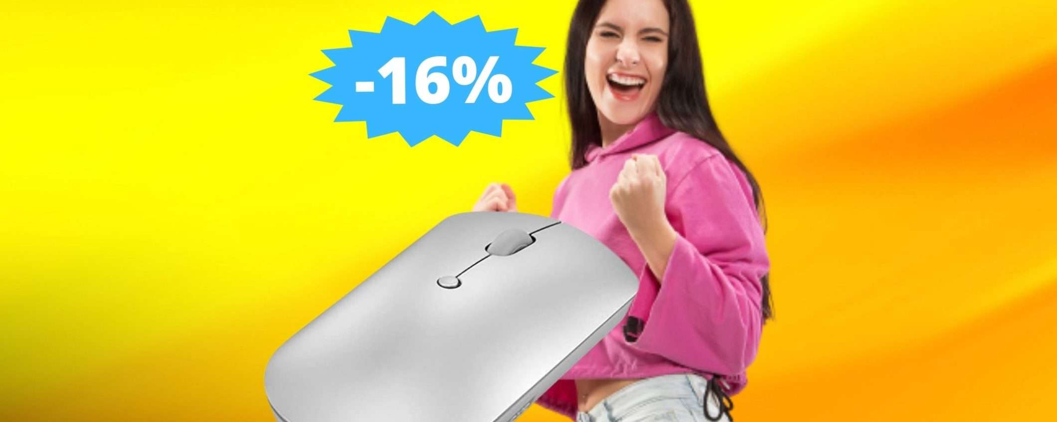 Mouse Lenovo 600: silenzioso, elegante e in SUPER sconto Mouse Lenovo 600: silenzioso, elegante e in SUPER sconto