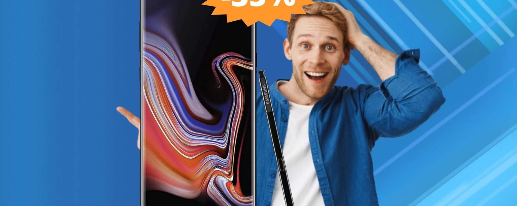 Samsung Galaxy Note 9: RICONDIZIONATO su Amazon (-35%) Samsung Galaxy Note 9: RICONDIZIONATO su Amazon (-35%)