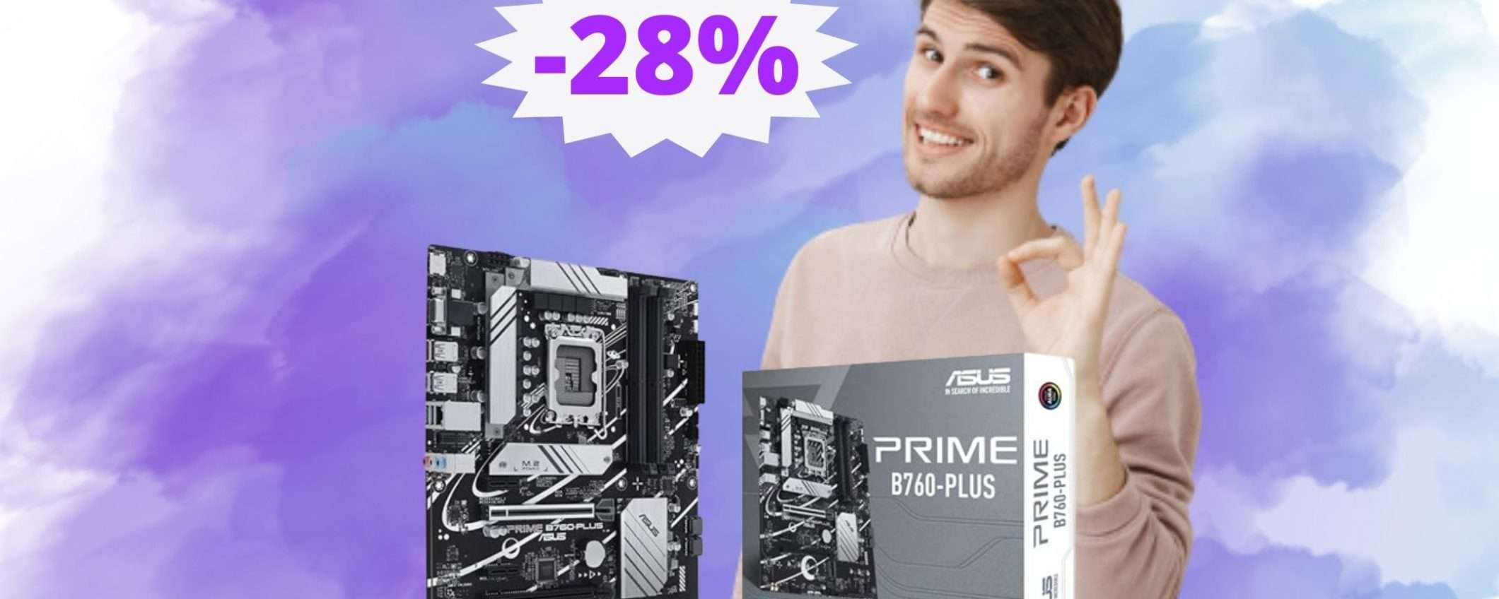 Scheda madre ASUS Prime: MEGA sconto del 28% su Amazon Scheda madre ASUS Prime: MEGA sconto del 28% su Amazon