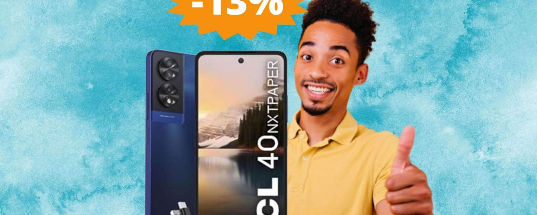 TCL 40NXTPAPER: lo smartphone del futuro in SCONTO su Amazon TCL 40NXTPAPER: lo smartphone del futuro in SCONTO su Amazon