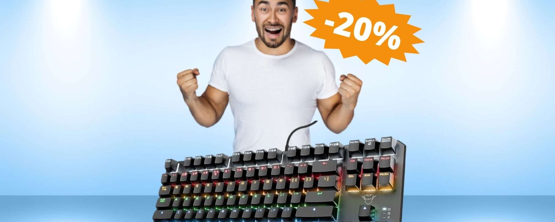 Trust Gaming GXT 834: la tua arma SEGRETA con il 20% di SCONTO Trust Gaming GXT 834: la tua arma SEGRETA con il 20% di SCONTO