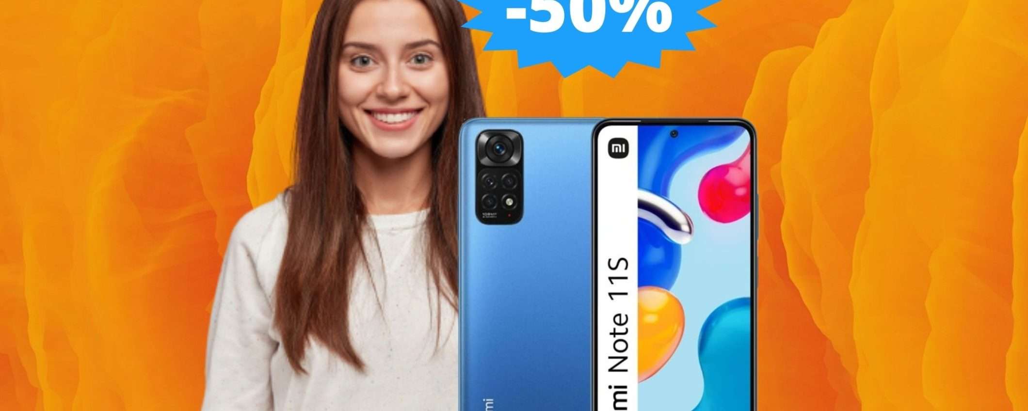 Xiaomi Redmi Note 11S: prezzo BOMBA su Amazon (-50%) Xiaomi Redmi Note 11S: prezzo BOMBA su Amazon (-50%)