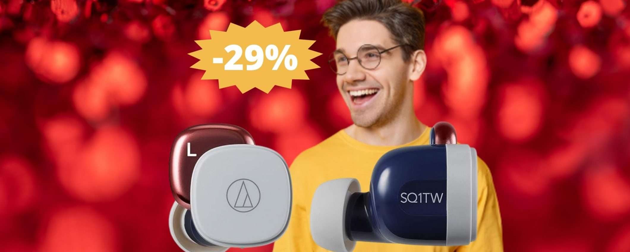 Auricolari Audio-Technica: originali, potenti e in MEGA sconto Auricolari Audio-Technica: originali, potenti e in MEGA sconto