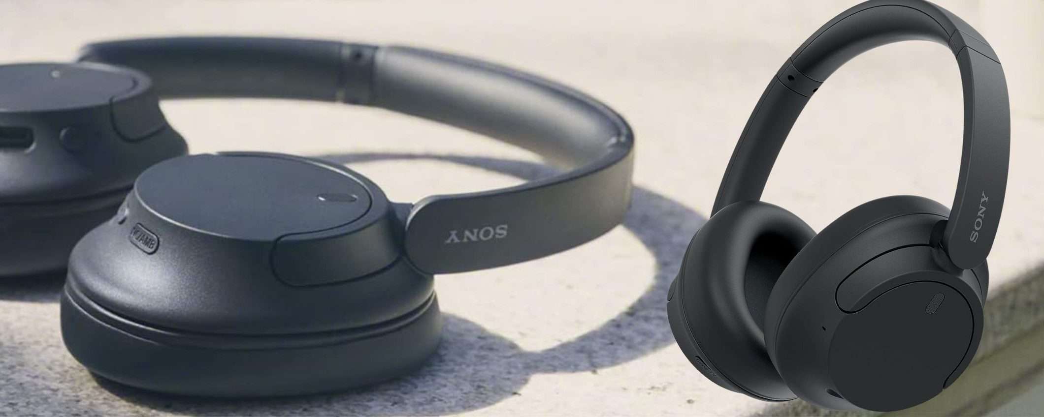 Sony, cuffie wireless PREMIUM a 79€: sconto SHOCK su Amazon (-47%) Sony, cuffie wireless PREMIUM a 79€: sconto SHOCK su Amazon (-47%)