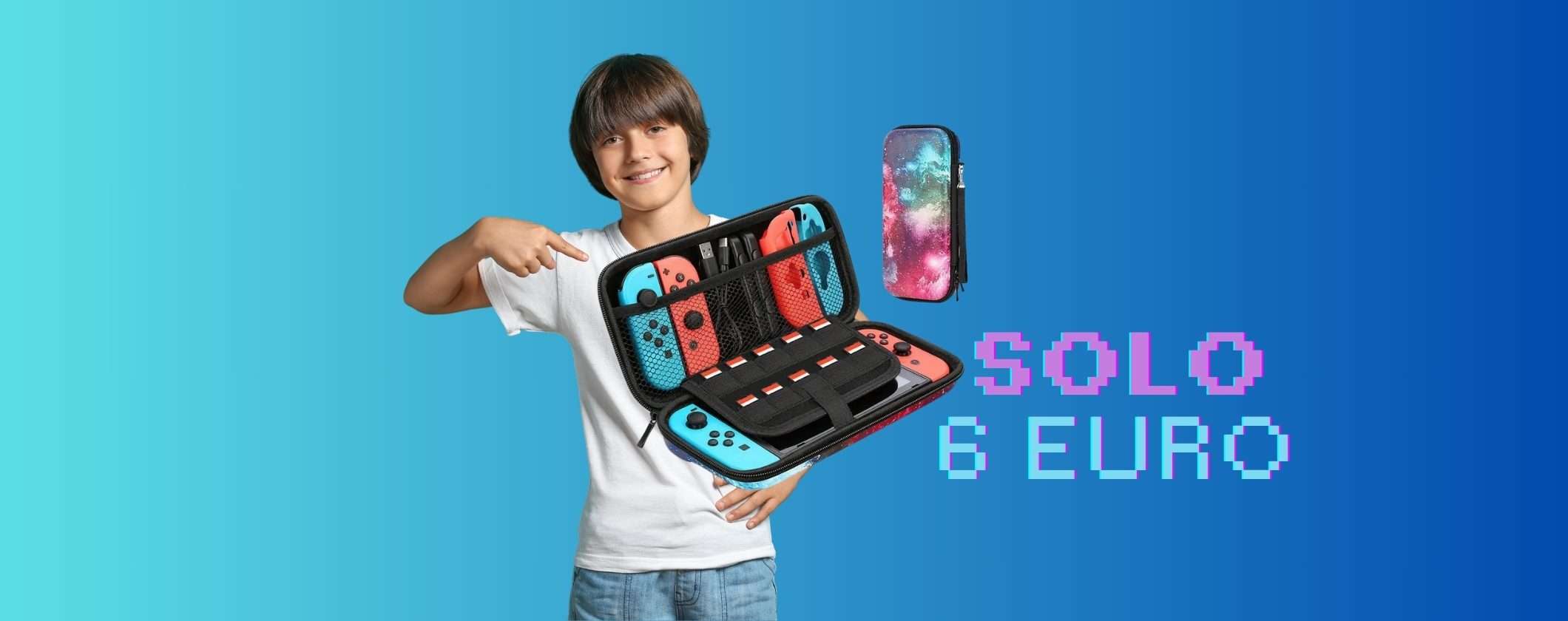 Custodia Nintendo Switch a soli 6€ su TEMU Custodia Nintendo Switch a soli 6€ su TEMU