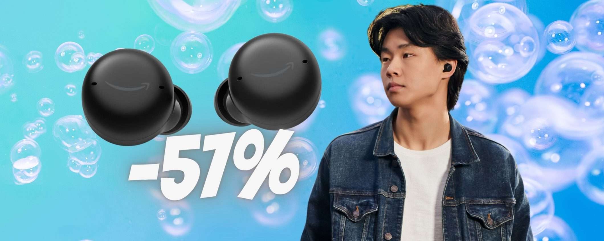 Echo Buds (2a gen) al PREZZO più BASSO di SEMPRE, sconto del 57% Echo Buds (2a gen) al PREZZO più BASSO di SEMPRE, sconto del 57%