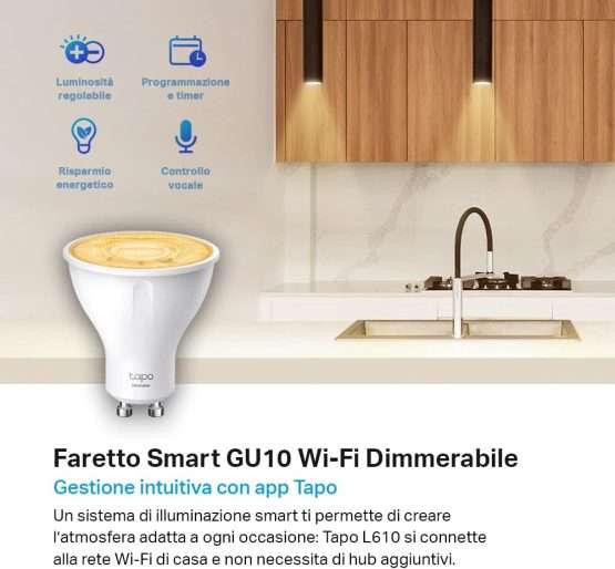 TP-Link Tapo: la lampadina smart più venduta su  (-33%)